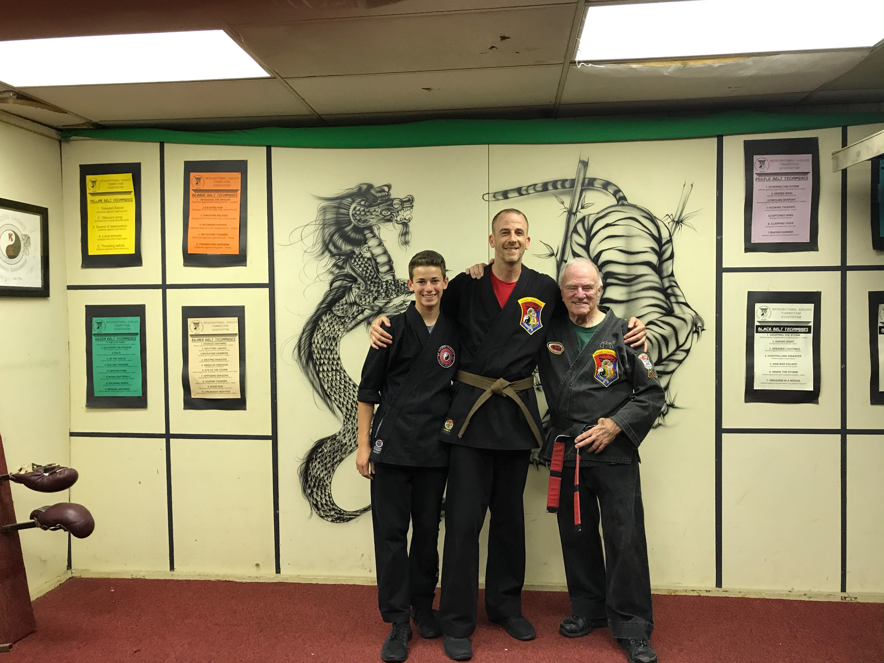 SGM Chuck, Coach David, Coach Jayden